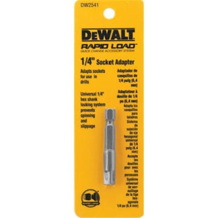 Dewalt Accessories DW2541 0.25 In. Socket Adapter Pack Of 3